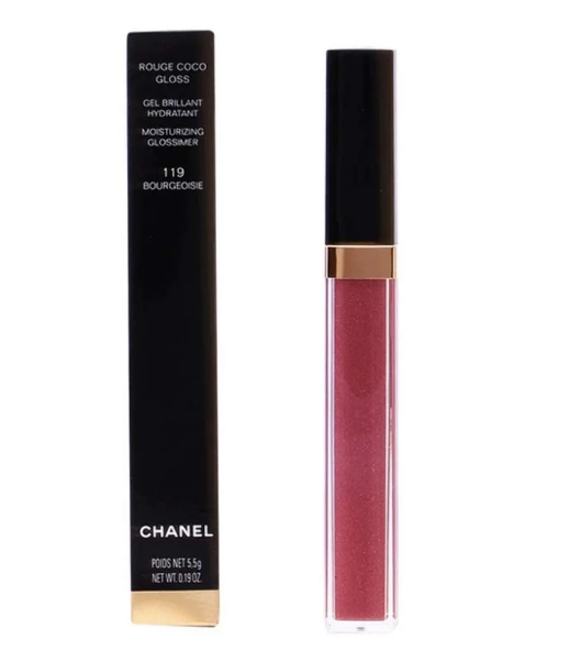 CHANEL Rouge Coco Gloss Gel Brilliant Hydratant Moisturizing Glossimer - #119 Bourgeoisie 0.19 oz