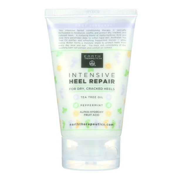 EARTH THERAPEUTICS Intensive Heel Repair For Dry, Cracked Heels 4 fl oz