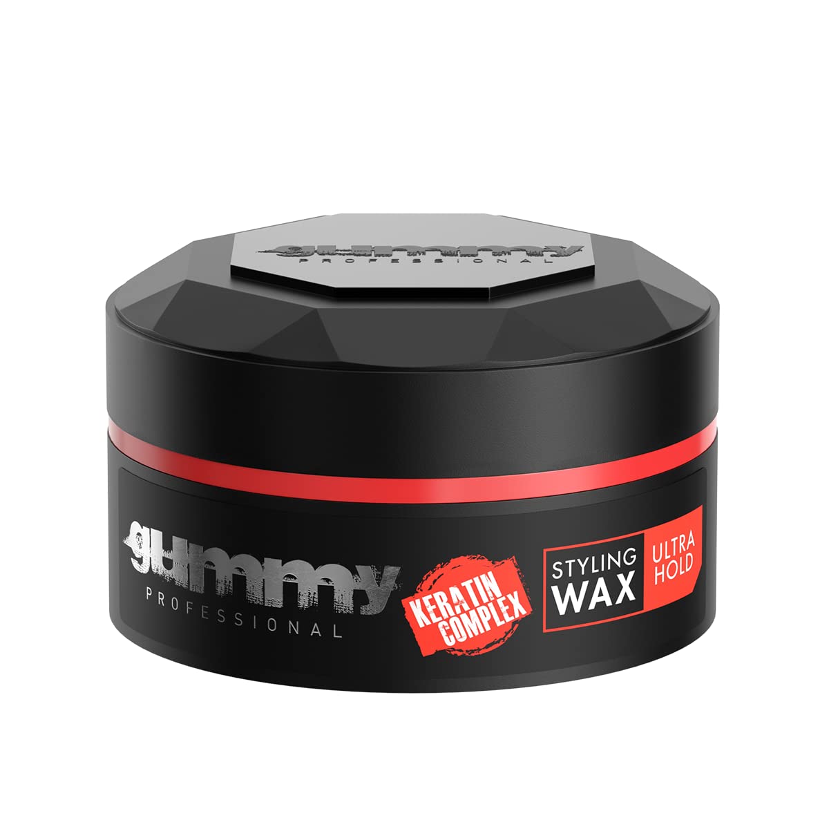 Gummy Professional Keratin Complex Styling Wax - Ultra Hold (Pack of 3)