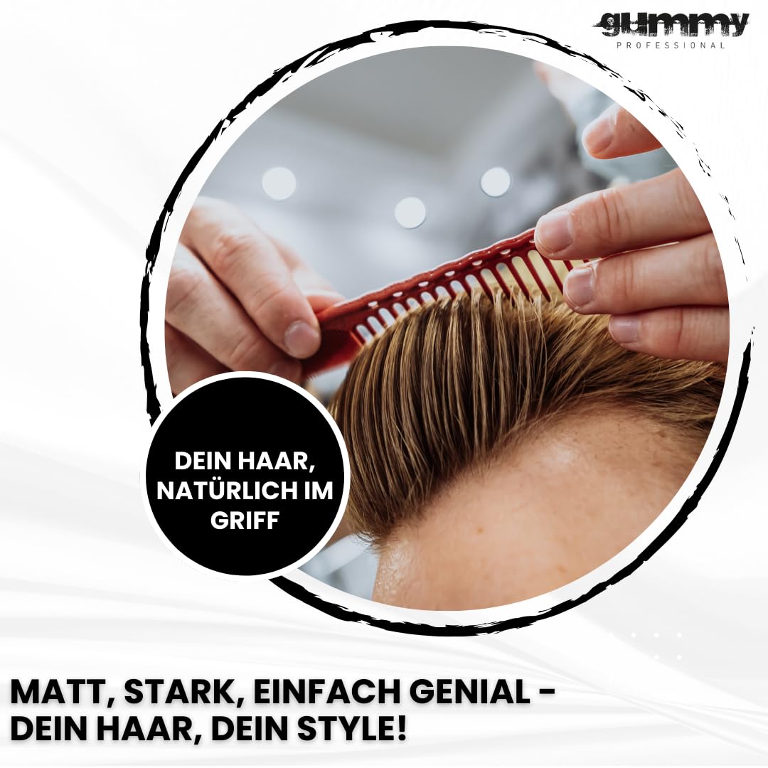 Gummy Professional Styling Wax 150ml - Matte Finish (Pack of 3)