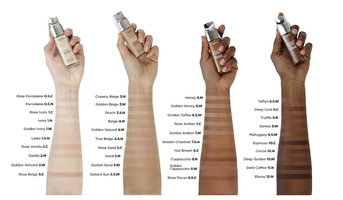 L’Oréal Paris True Match Super-Blendable Foundation 30ml - Rose Vanilla