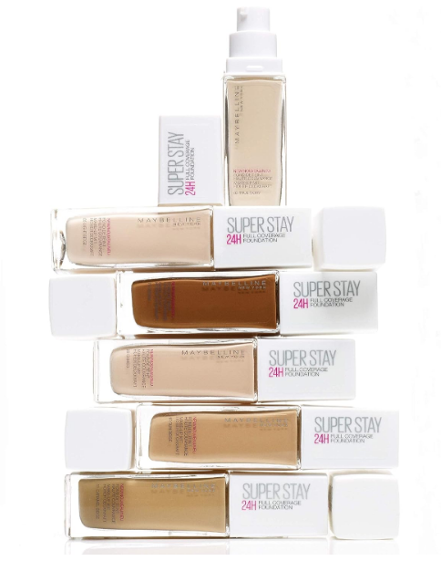 MAYBELLINE New York SuperStay 24H Full Coverage Foundation 30ml - 21, Nude Beige