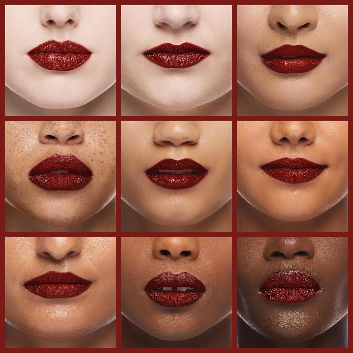 NYX Professional Makeup Liquid Suede Cream Lipstick - Cherry Skies (Deep Wine Red)