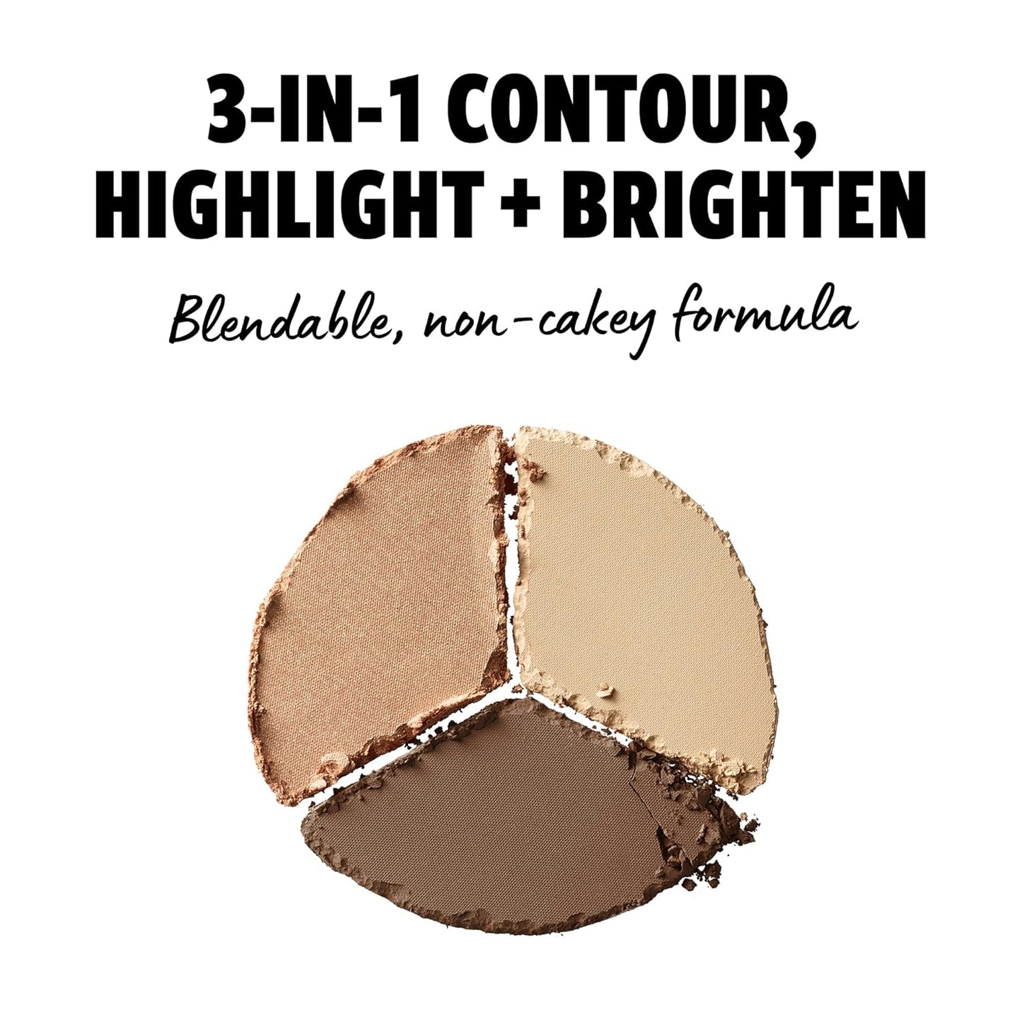 NYX Professional Makeup 3 Steps To Sculpt Face Sculpting Palette - Light