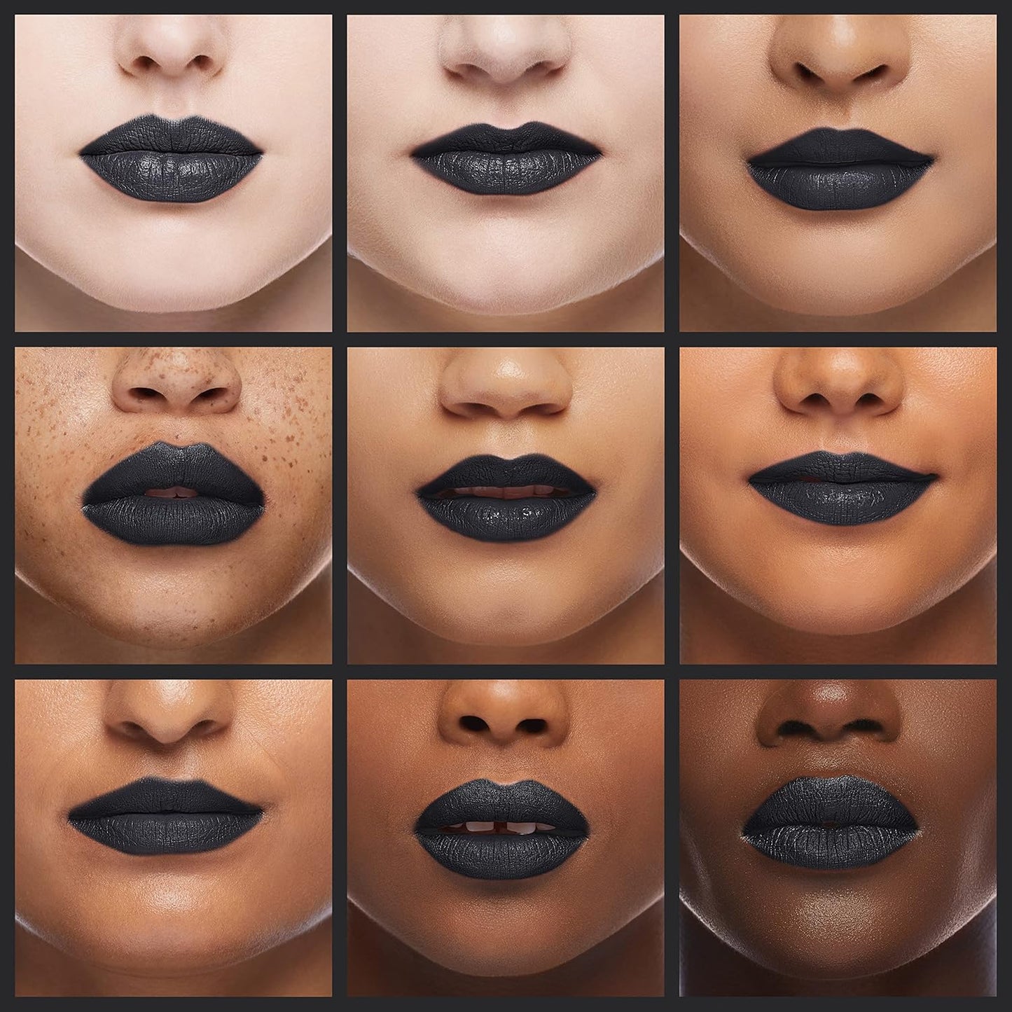 NYX Professional Makeup Liquid Suede Cream Lipstick - Alien (Black)