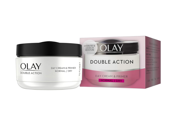 OLAY Double Action Moisturizer Day Cream & Primer For Normal/Dry Skin 50 ml