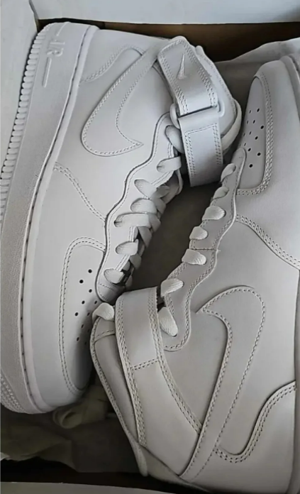 Men's Air Force 1 Mid '07 Shoes - White - 9US