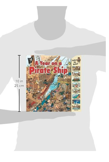 A Year on a Pirate Ship (Time Goes by) Library Binding