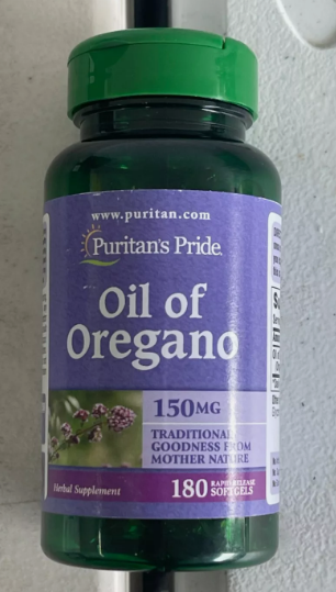 Puritan's Pride Oil Of Oregano Extract 1500mg Traditional Goodness For Mother Nature (180 Softgels)