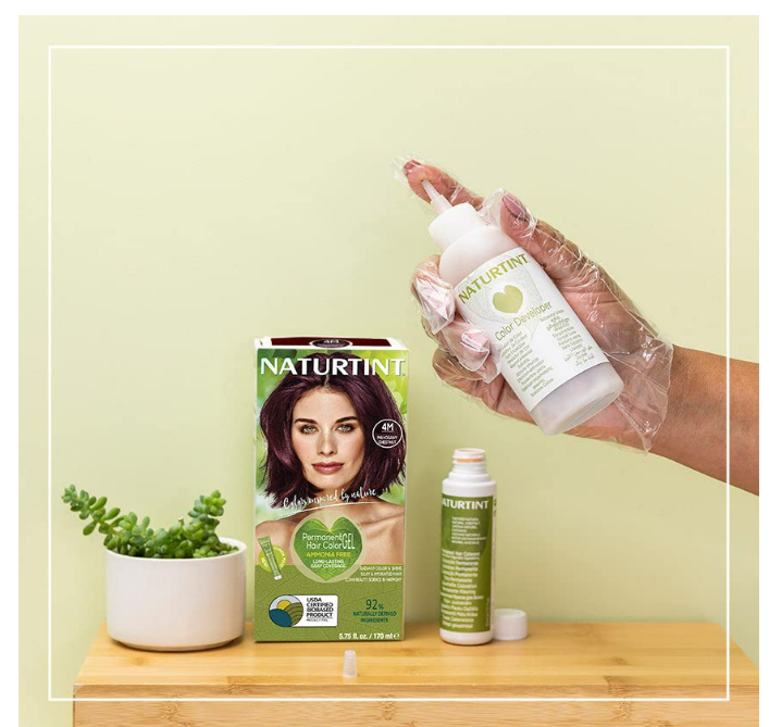 NATURTINT Permanent Hair Color 170ml - 4M, Mahogany Chestnut