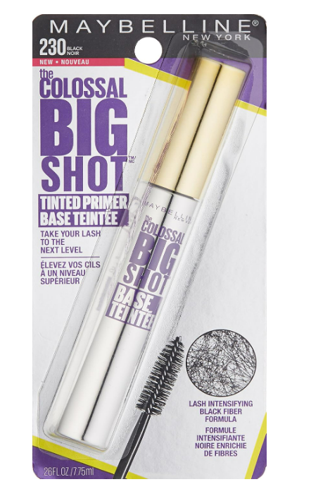 MAYBELLINE New York The Colossal Big Shot Tinted Primer Mascara - Black