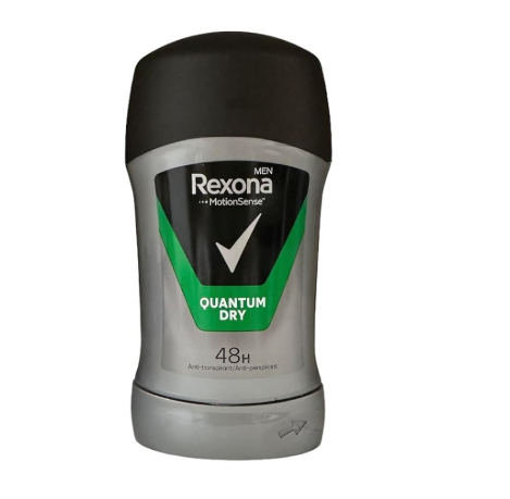Rexona Quantum dry long lasting - Antiperspirant Deodorant STICK for Men 50ml