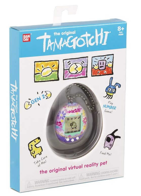 TAMAGOTCHI 42866 Original Paradise-Feed, Care, Nurture-Virtual Pet with Chain for on The go Play