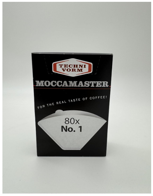 Technivorm Moccamaster Cup-One Paper Filters - White (80 Counts)