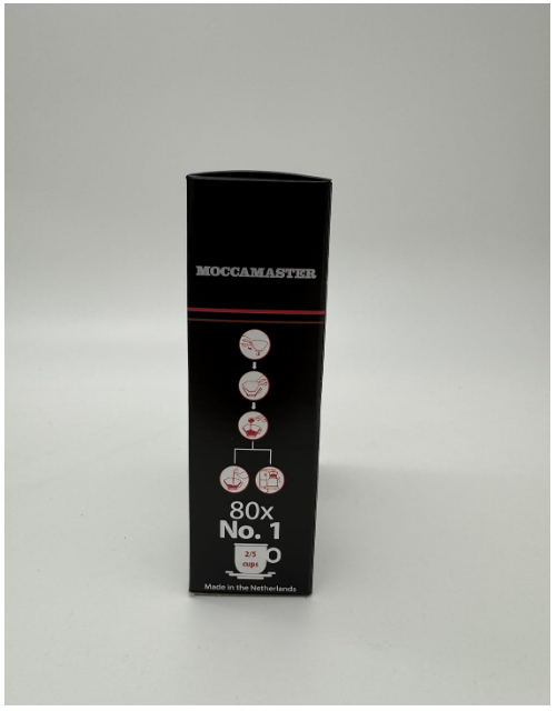 Technivorm Moccamaster Cup-One Paper Filters - White (80 Counts)