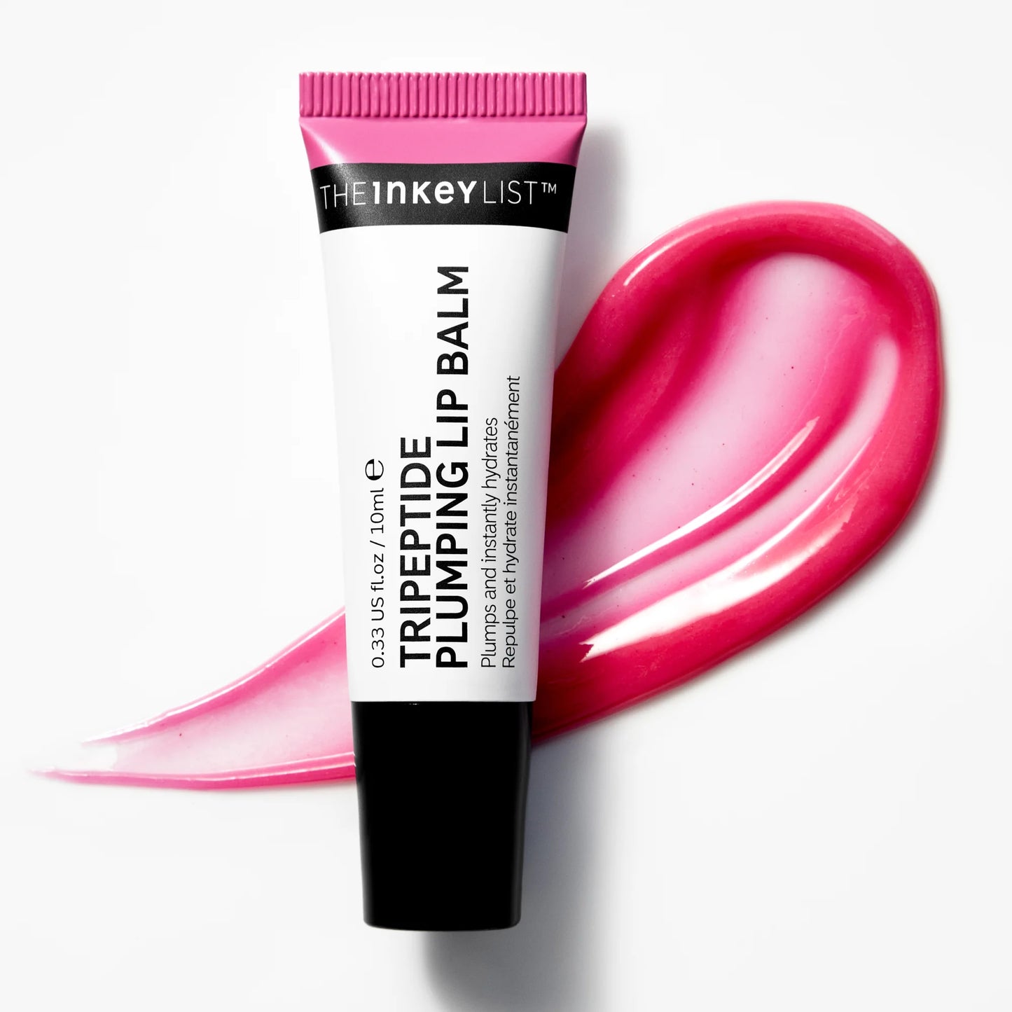 The Inkey List Tripeptide Plumping Lip Balm 10ml - Pink Tint