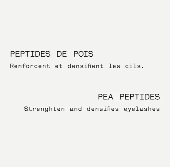 Typology Serum Mascara With 1% Pea Peptides + Castor Oil - T50