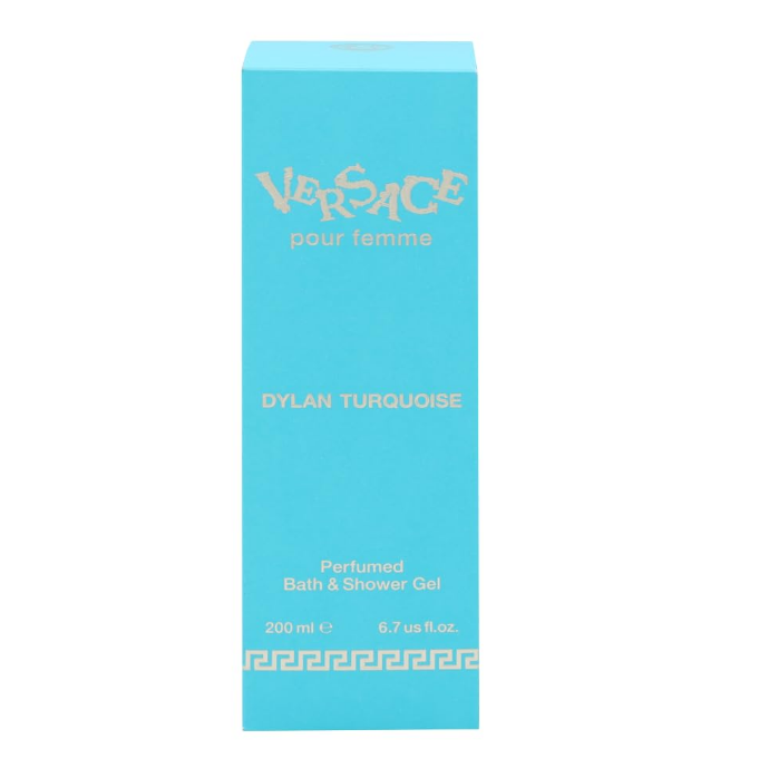 Versace Pour Femme Dylan Turquoise Perfume Bath & Shower Gel 6.7 fl oz
