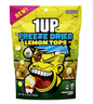 1UP Freeze Dried Lemon Tops Tangy Candy Resealable Bag 4.2 oz