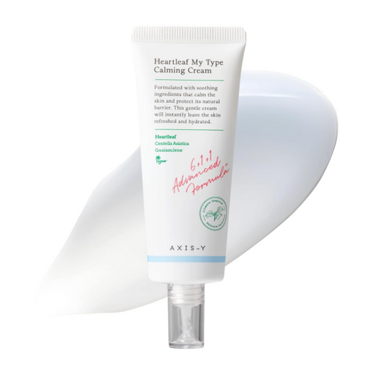 AXIS-Y Heartleaf My Type Calming Cream Skin Care Moisturizer Face Cream 2.02 fl oz