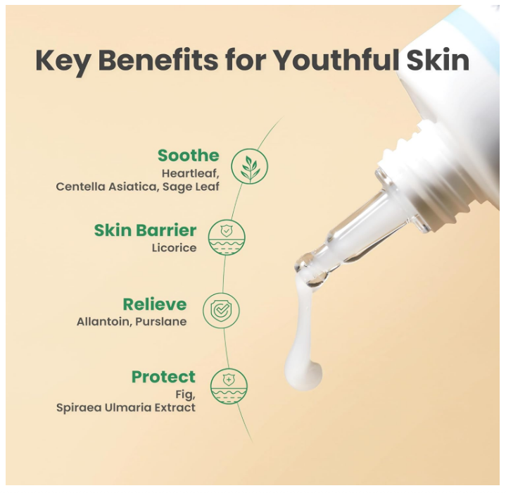 AXIS-Y Heartleaf My Type Calming Cream Skin Care Moisturizer Face Cream 2.02 fl oz