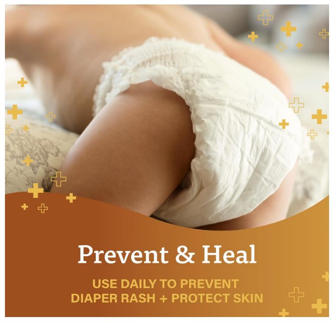 A+D Diaper Rash Ointment & Skin Protectant Prevent & Heal Original Ointment 4 oz