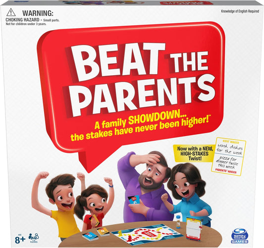 Beat The Parents Board Game For Families And Kids Aged Over 5