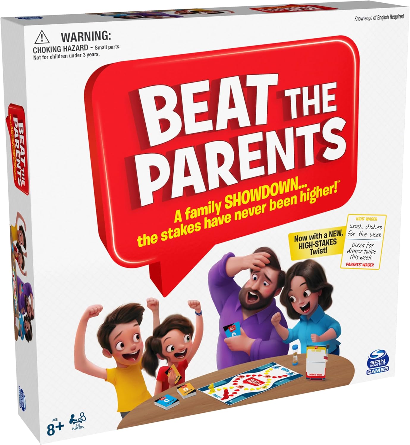 Beat The Parents Board Game For Families And Kids Aged Over 5