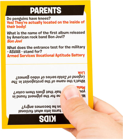 Beat The Parents Board Game For Families And Kids Aged Over 5