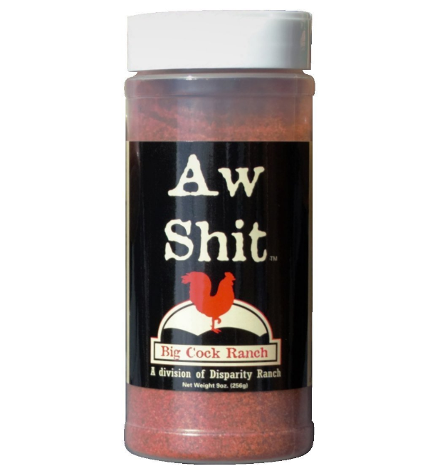Big Cock Ranch Aw Shit Hot N' Spicy Seasoning 256 g