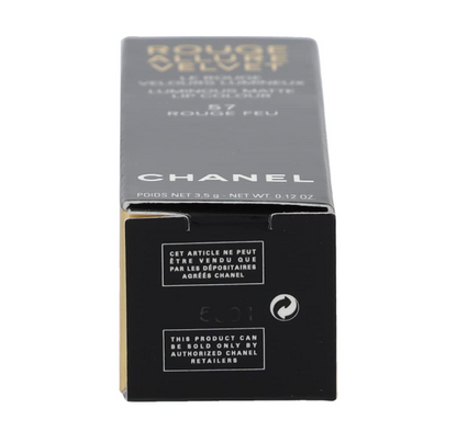 CHANEL Rouge Allure Velvet Luminous Matte Lip Colour 0.12 oz - 57, Rouge Feu