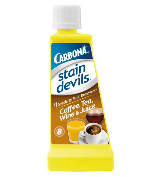 Carbona Stain Devils #1 Specialty Stain Removers 1.7 oz - #8, Coffee, Tea, Wine & Juice