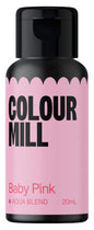 Colour Mill Aqua Blend Water-Based Food Coloring 20ml - Baby Pink