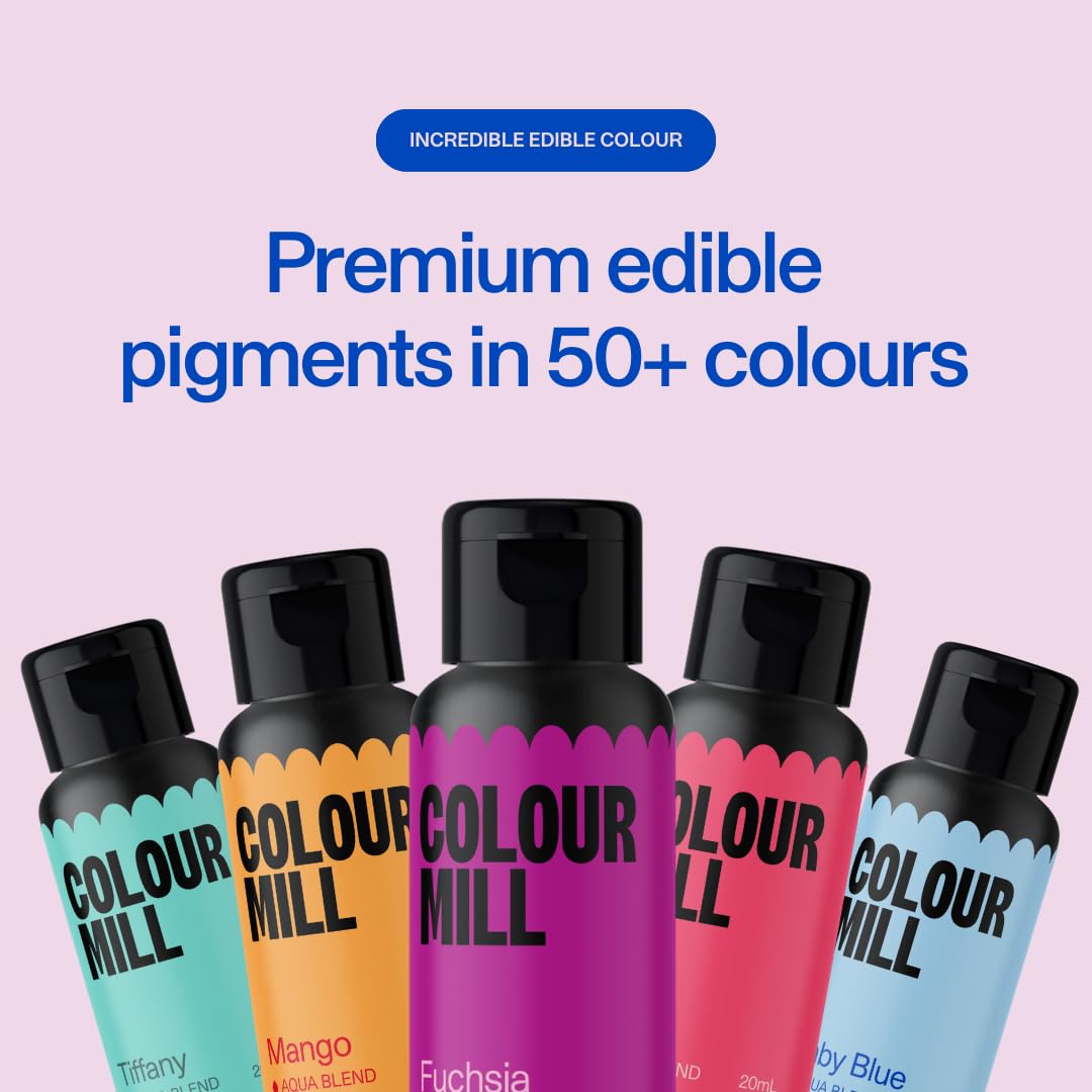 Colour Mill Aqua Blend Water-Based Food Coloring 20ml - Baby Pink