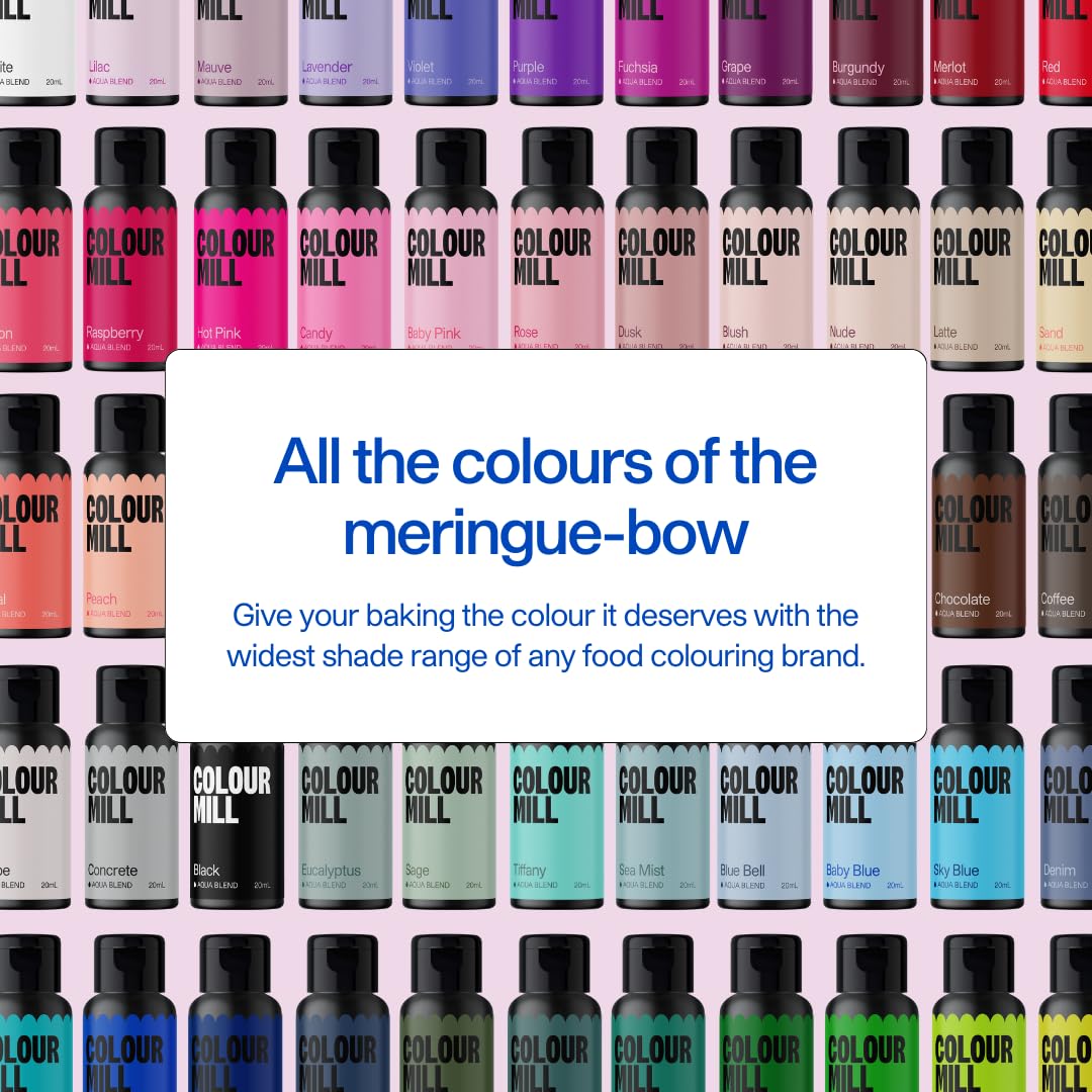 Colour Mill Aqua Blend Water-Based Food Coloring 20ml - Baby Pink