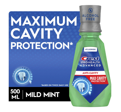 Crest Pro-Health Advanced Anti-Cavity Max Cavity Protection - Mild Mint 500 ml