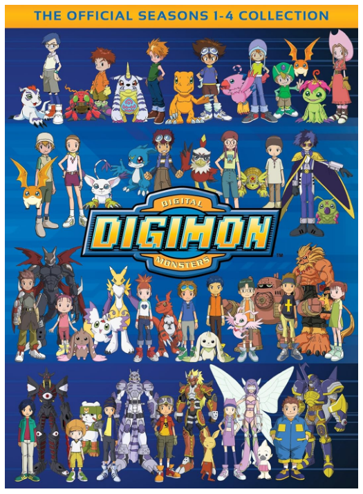 Digimon: The Official Seasons 1-4 Collection [DVD]