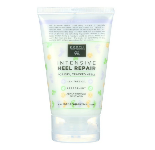 EARTH THERAPEUTICS Intensive Heel Repair For Dry, Cracked Heels 4 fl oz