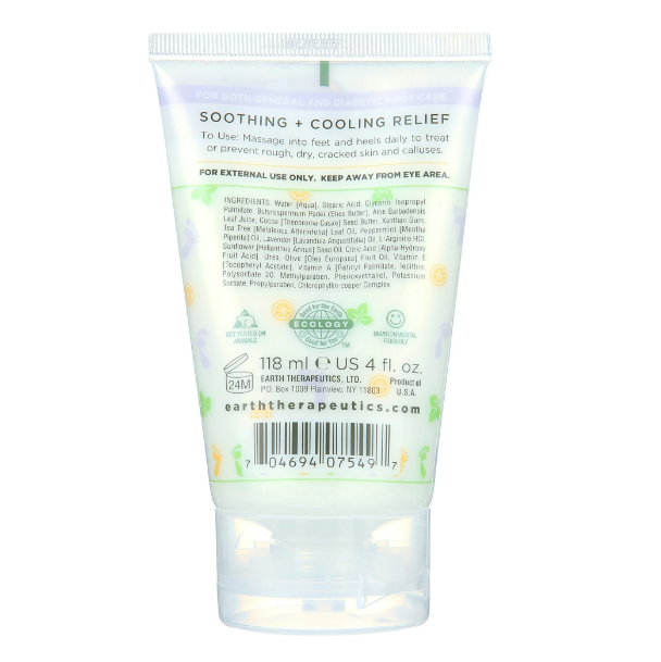 EARTH THERAPEUTICS Intensive Heel Repair For Dry, Cracked Heels 4 fl oz