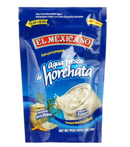 El Mexicano Agua Fresca & Horchata Instant Horchata Powdered Drink Mix 12 oz