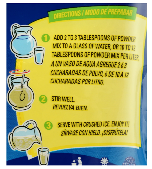 El Mexicano Agua Fresca & Horchata Instant Horchata Powdered Drink Mix 12 oz