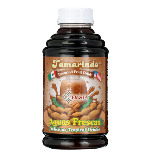 FIESTA Aguas Frescas Delicious Tropical Drinks 16 fl oz - Tamarindo Tamarind Fruit Drink