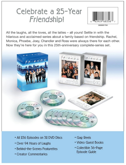 FRIENDS: The Complete Series (25th Anniversary) [DVD]