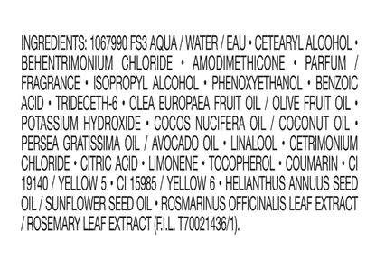 Garnier Fructis Triple Nutrition Nourishing Conditioner Vitamin E + Avocado Oil 12 fl oz