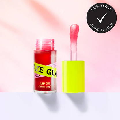 Glaze Lip Oil For Soft, Plump & Supple Lips 6ml - Candy Apple