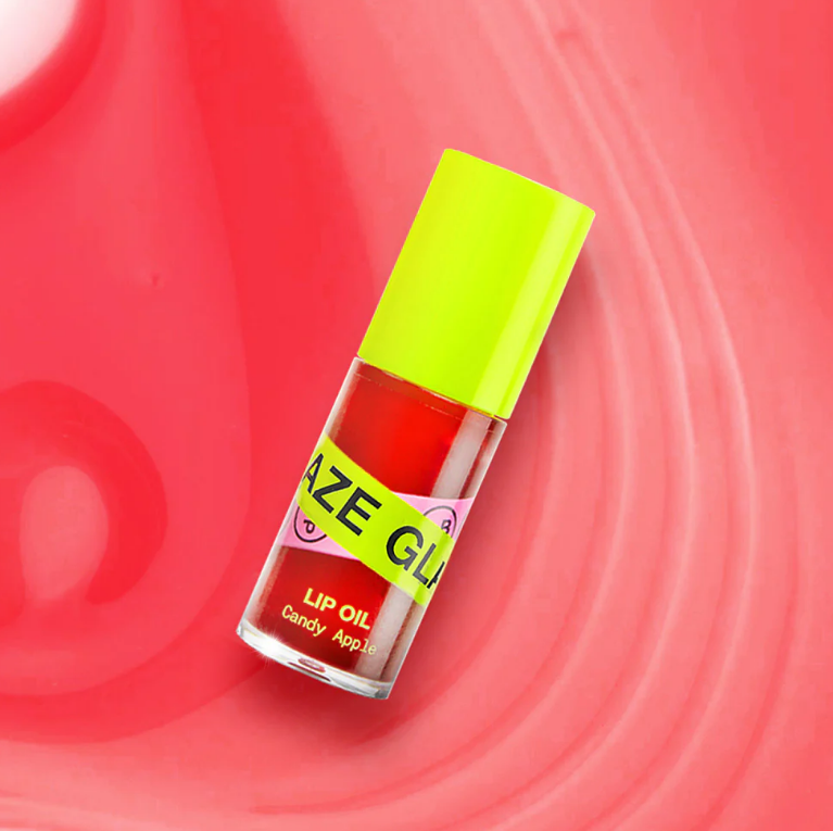 Glaze Lip Oil For Soft, Plump & Supple Lips 6ml - Candy Apple