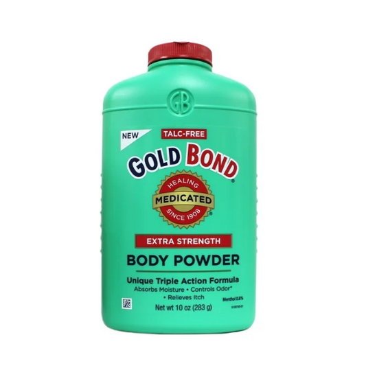 Gold Bond Talc-Free Healing Medicated Since 1908 Body Powder 10 oz - Extra Strength