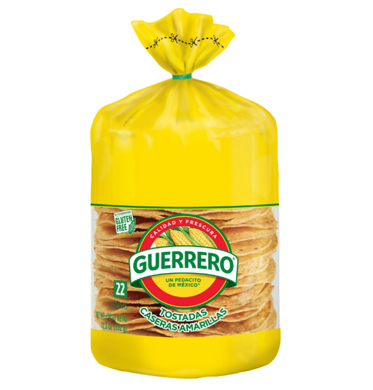 Guerrero Yellow Tostadas Caseras Amarillas 12.8 oz