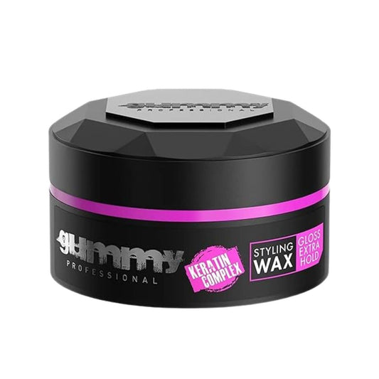 Gummy Professional Keratin Complex Styling Wax - Gloss Extra Hold