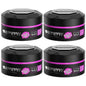 Gummy Professional Keratin Complex Styling Wax - Gloss Extra Hold (Pack of 4)